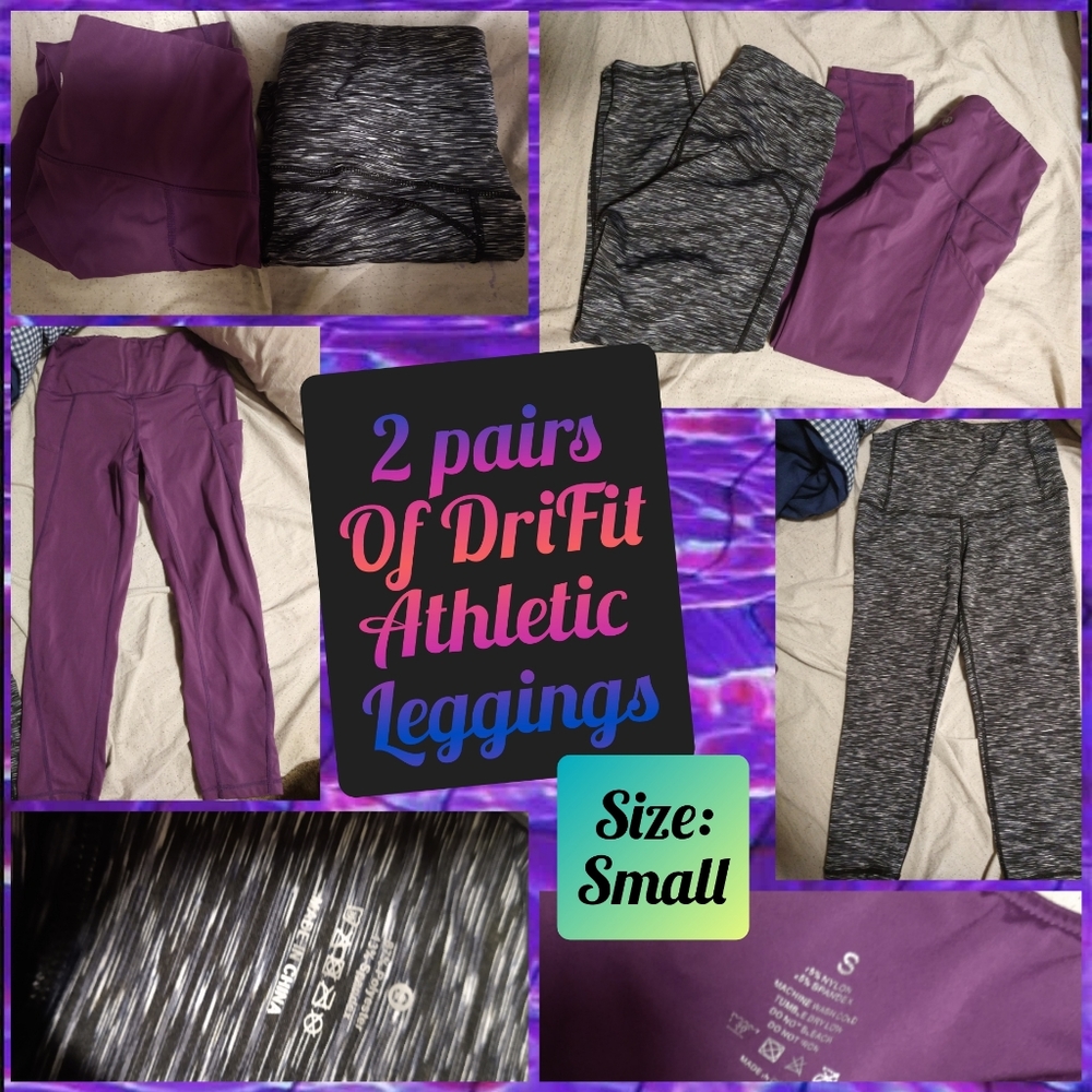 2 pairs of DriFit Athletic Leggings